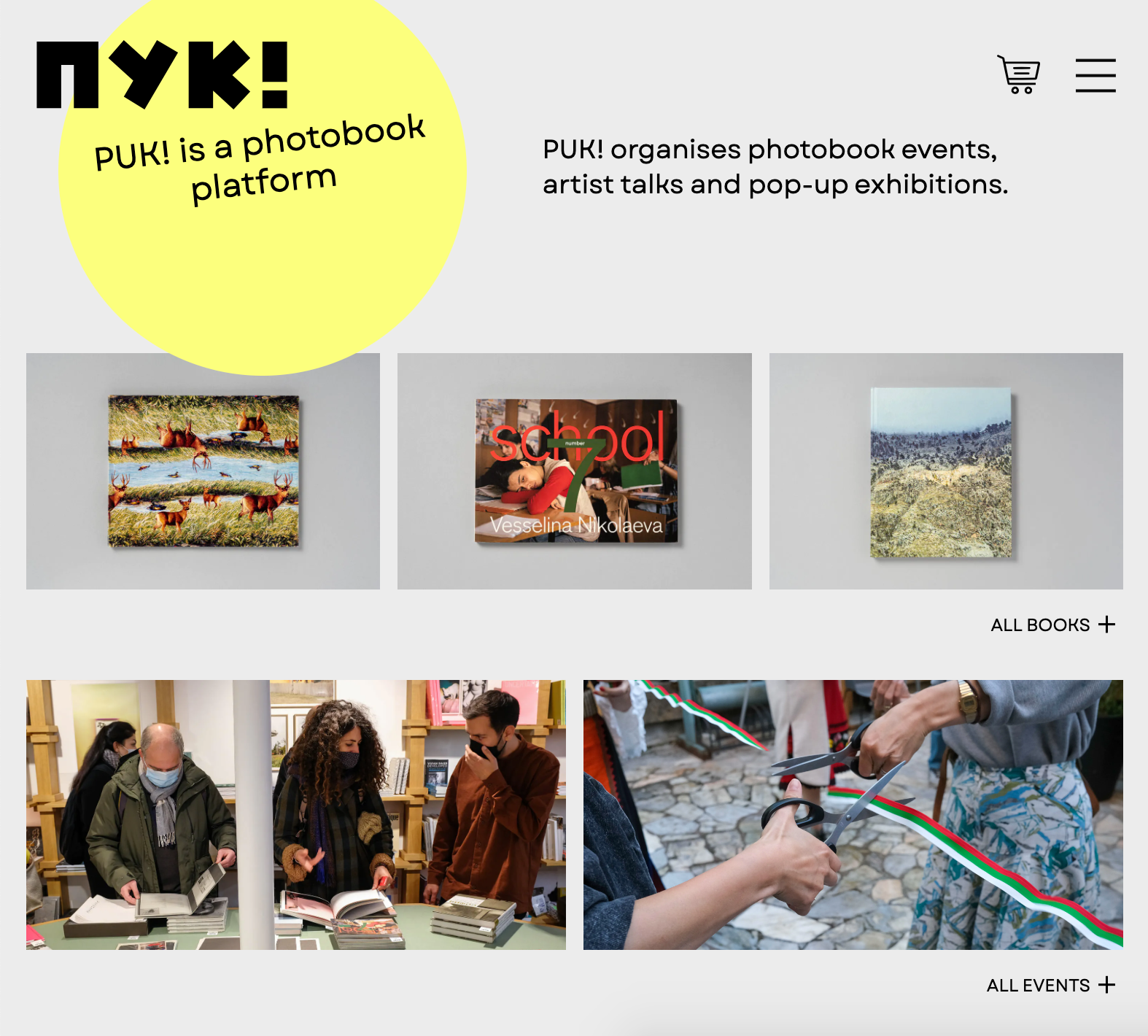 PUK! Bulgarian Photobook Platform Goes Online